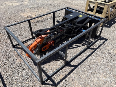 2026 Mower King ECSSCT72 60 in Skid Steer Trencher (Unused)