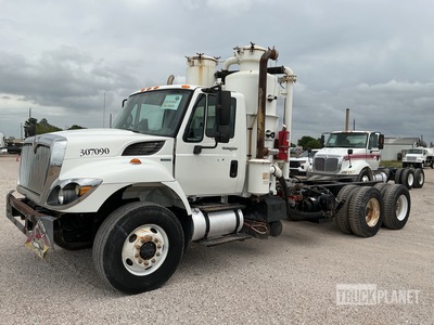 2011 International 7500 6x4 Vacuum Tanker Truck