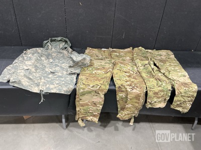 (6) Cold Weather Parkas, (13) Pairs of Wet Weather Trousers & Assorted Items
