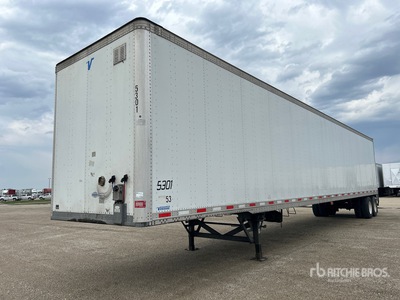2019 Vanguard VXP 53 ft x 102 in T/A Van Trailer