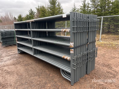 Quantity of (18) 2025 BYT MSP120 12 ft Magnum Ranch Panel para ganado (Unused)