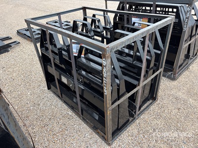 Quantity of (5) 2026 AGT SSCPF48-6600-WFF 48 in Skid Steer Forks (Unused)