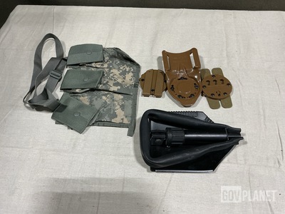 (5) Individual Holsters, (43) Bandoleer Ammunition Pouches & Assorted Items