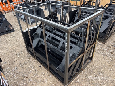 Quantity of (5) 2026 AGT ISOCPF48-4400-FF 48 in 4400 lb Wheel Loader Forks (Unused)