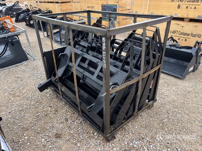Quantity of (5) 2026 AGT ISOCPF48-4400-FF 48 in 4400 lb Wheel Loader Forks (Unused)
