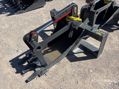 All-Star 16 in Stump Skid Steer Grapple Bucket (Unused)