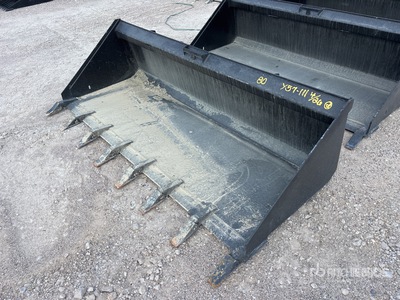 All-Star 80 In Low Pro w/Teeth スキッドステア用バケット (Unused)