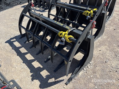 All-Star 78 In E-Series Skid Steer Root Rake (Unused)