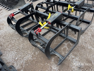 All-Star 78 In E-Series Root Skid Steer Grapple (Unused)