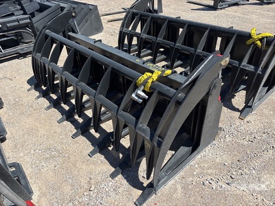 All-Star 84 In Skid Steer Root Rake (Unused)