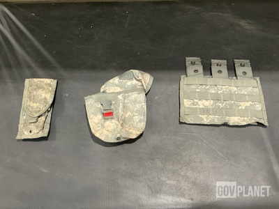 (170) M4 Two Mag Pouches, (133) M4 Three Mag Pouches