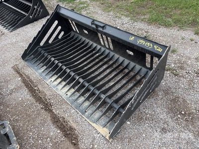 All-Star 66 In Rock Skid Steer Bucket (Unused)