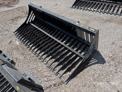 All-Star 78 in Skeleton Skid Steer Bucket (Unused)