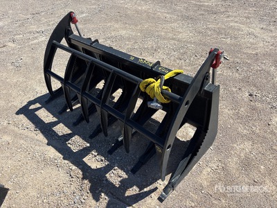 All-Star 72 In E-Series Skid Steer Root Rake (Unused)