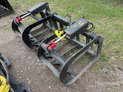 Mid-State 60 In E-Series Root Skid Steer Grapple (Unused)