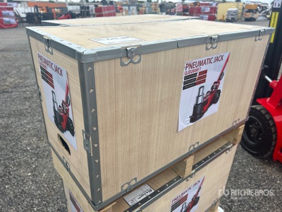 2026 STARVOX JB80T-2 80 ton Pneumatic/Hydraulic Floor Jack (Unused)