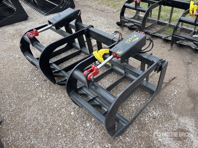 Mid-State 60 In E-Series Root Skid Steer Grapple (Unused)