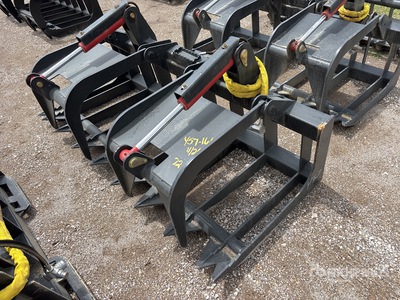 All-Star 72 In Root Skid Steer Grapple (Unused)