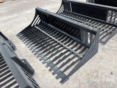 All-Star 72 In Skeleton Skid Steer Bucket (Unused)