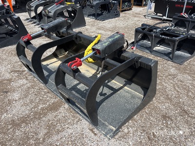 All-Star 72 In Skid Steer Grapple Bucket (Unused)