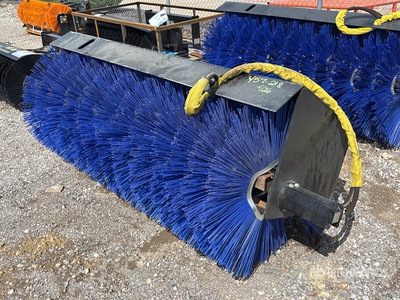 All-Star 72 In Skid Steer Broom (Unused)