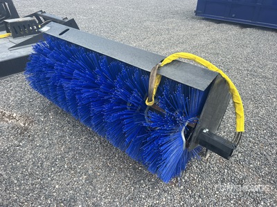 All-Star 72 in Angle Skid Steer Broom (Unused)