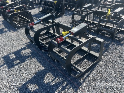 All-Star 72 In E-Series Root Skid Steer Grapple