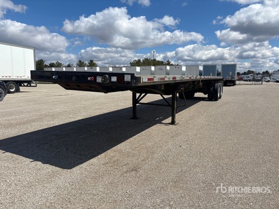 2005 Clark 45 ft T/A Flatbed Trailer