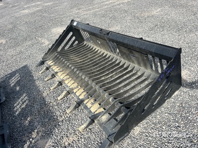 Mid-State 84 in Rock Skid Steer Bucket (Unused)