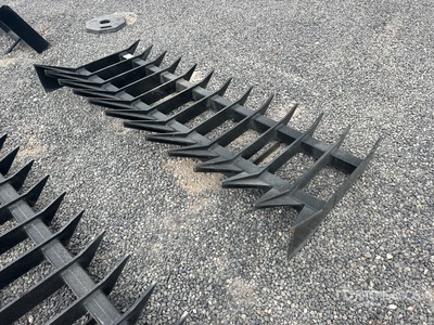 84 in Skid Steer Landscape Rake (Unused)