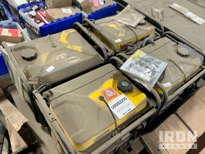 Quantity of (5) Portable Generator Sets