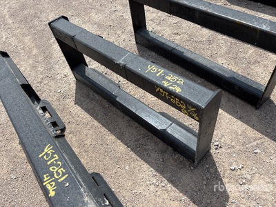 All-Star Skid Steer Attachment Mounting Plate (Unused)