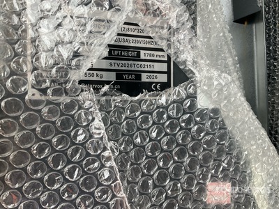 2026 STARVOX JL830 2 Post 10000 lb 車両リフト (Unused)