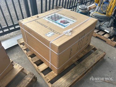 2026 STARVOX JS-RC07 Tool Cart w/ (258) pcs Tool Set (Unused)