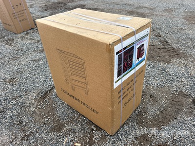 2026 STARVOX JS-RC07 Tool Cart w/ (258) pcs Tool Set Varios, herramientas manuales (Unused)