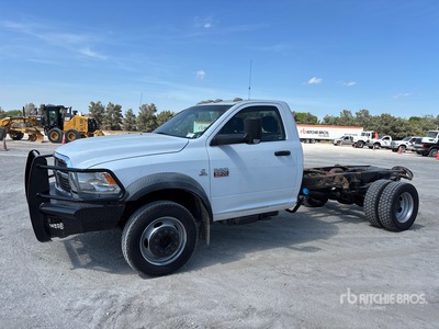 2012 Ram 5500 4x4 Cab & Chassis