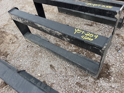 All-Star Skid Steer Attachment Mounting Plate (Unused)