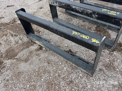 All-Star Skid Steer Attachment Mounting Plate (Unused)