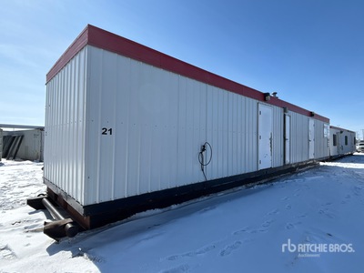 50 ft x 12 ft Skid-Mounted Mobile Office