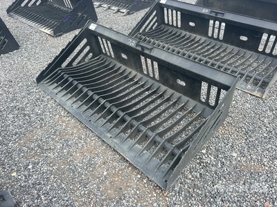 Mid-State 72 in Rock Skid Steer Bucket (Unused)