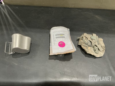 (272) Water Canteen Cups, (67) Entrenching Tools & Assorted Items