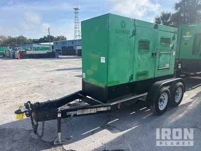 2017 MQ Power DCA70SSIU4FSG 70 kVA Mobile مولد