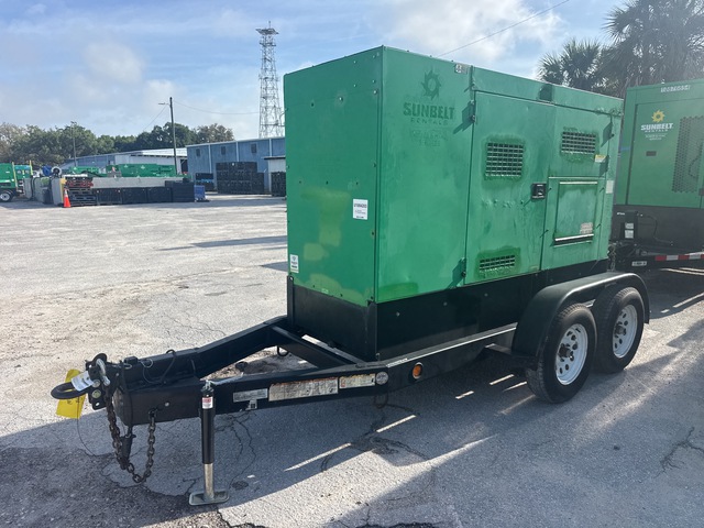 2017 Multiquip Whisperwatt DCA-70SSIU4F 56 kW Mobile Generator Set