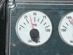 Control Station with Engine Oil Pressure