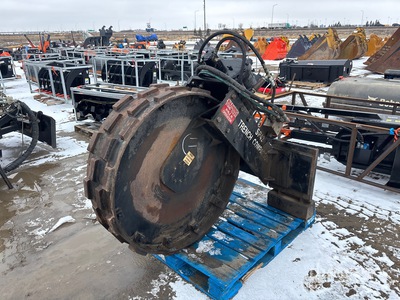 12 in جرافة تسوية بالاهتزاز