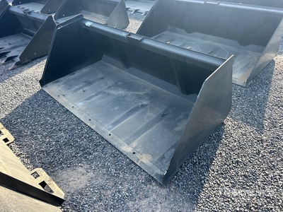 Mid-State 78 in Snow/Litter Skid Steer Bucket