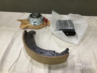 (1) Transmission Assembly, (5) Brakes, (4) Brake Shoe Sets & Assorted Items