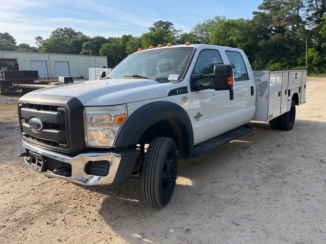 2016 Ford F450 4x2 Crew Cab Utility Truck