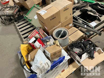 Quantity of (4) Pallets of Filters, Belts, and Wiring Harnesses