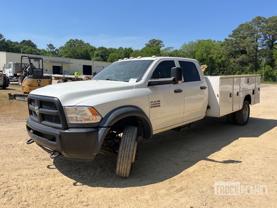 2017 Ram 4500 4x4 Crew Cab Service Truck